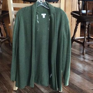 LL Bean shawl cardigan